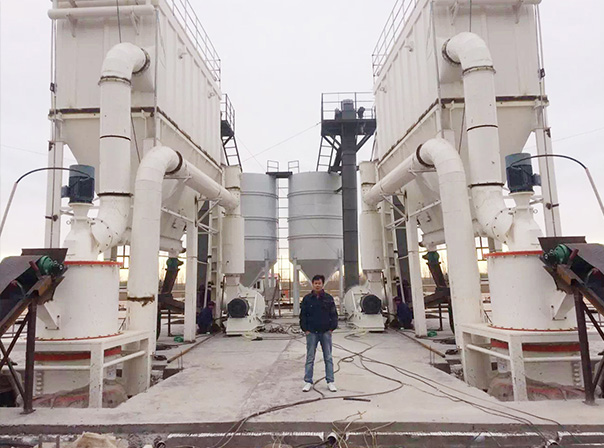 重钙超细磨粉机 广东年产12万吨重钙微粉项目