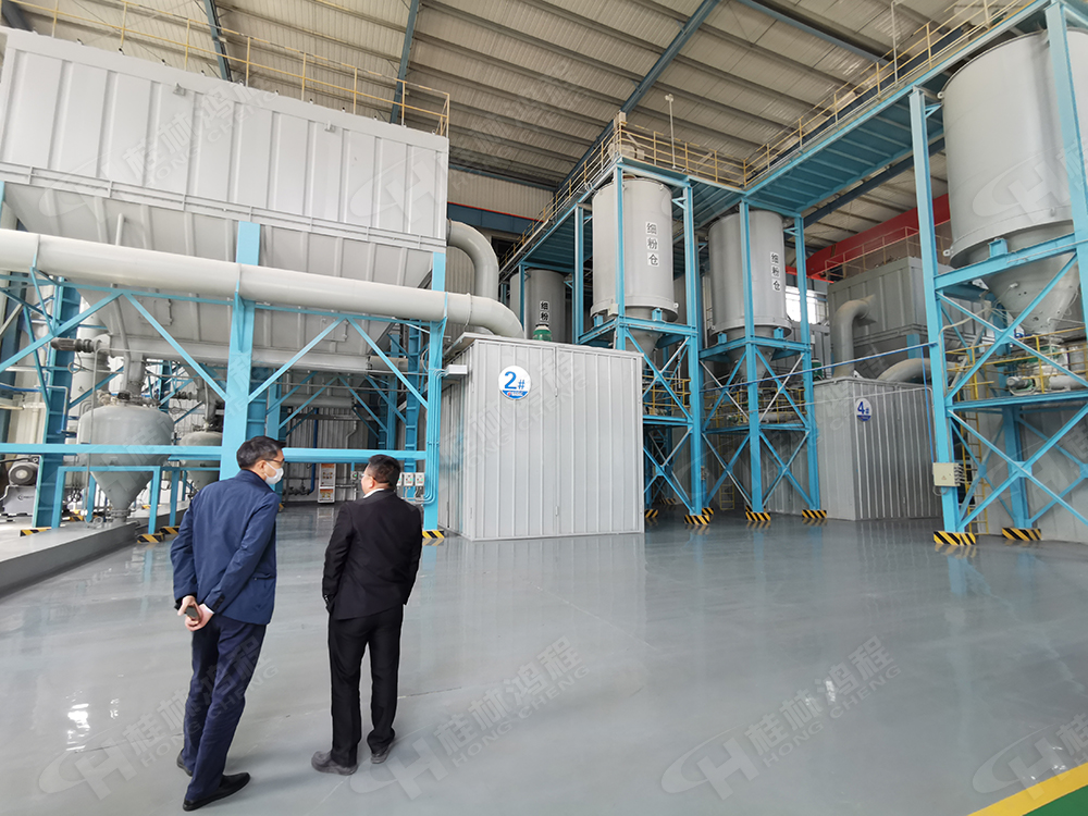 桂林鸿程5台HCH超细环辊磨粉机助力兖矿集团（世界500强）生产清洁型煤！