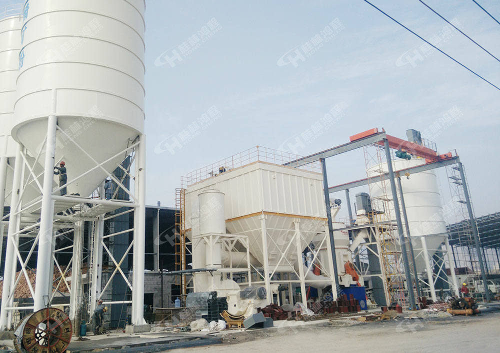 北流立磨钢渣生产线