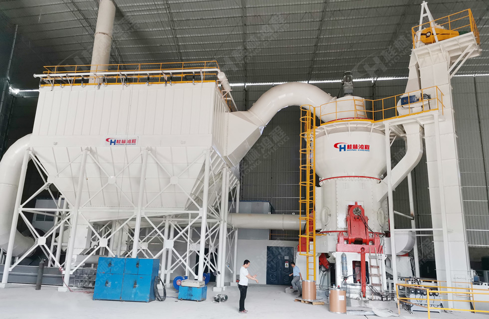 磨石灰石的磨粉机