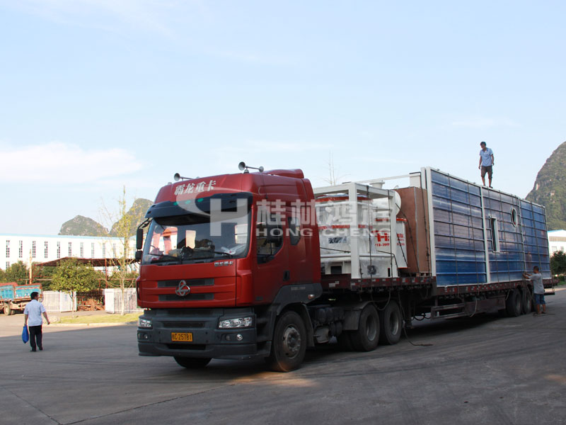 超细环辊磨粉机发货现场