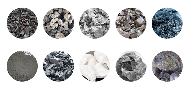 矿渣、高炉渣、钢渣、铜矿渣、锰矿渣、磷矿渣、粉煤灰、煤矸石、生石灰渣、钒钛矿渣、铅锌矿渣